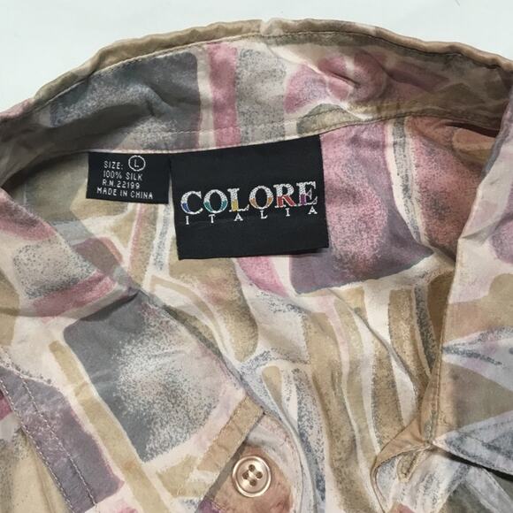 Colore  Italia 100% silk Shirt - Picture 3 of 4